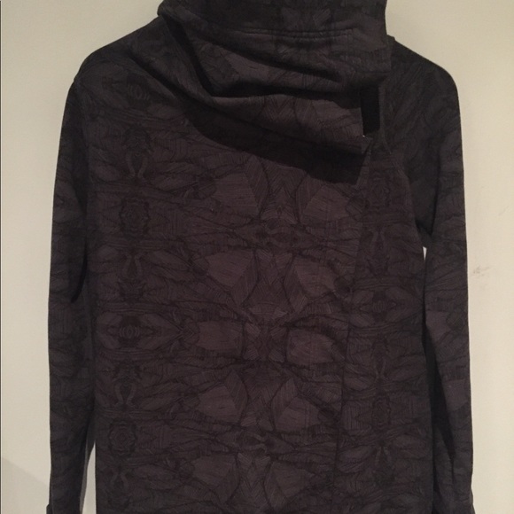 lululemon athletica Tops - Lululemon Vinyasa dark grey wrap jacket. Size 4